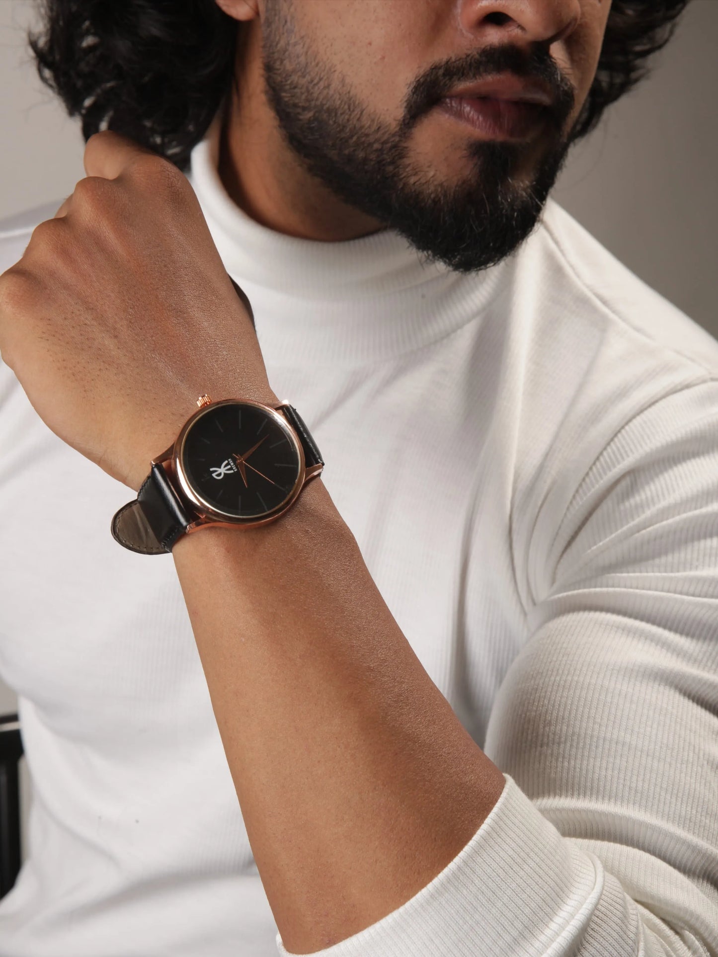 "Dark Legend" Men's Analog Watch