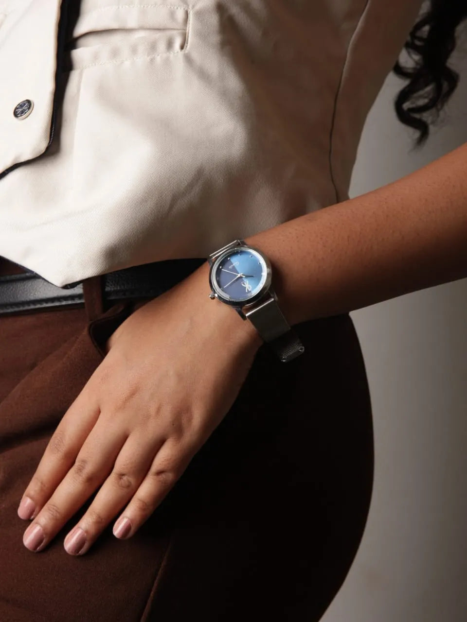 "Blue Aura" Women's Analog Watch