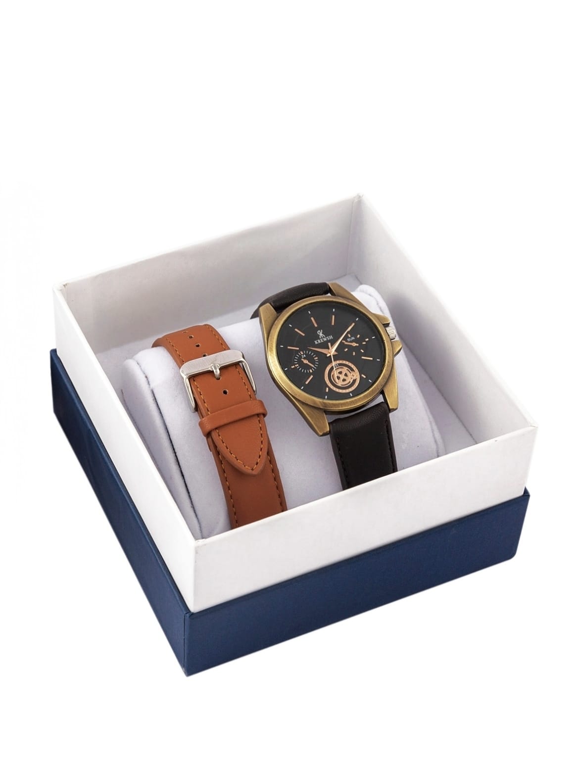 "Old Money" Luxury Analog Watch for Men with Extra Strap