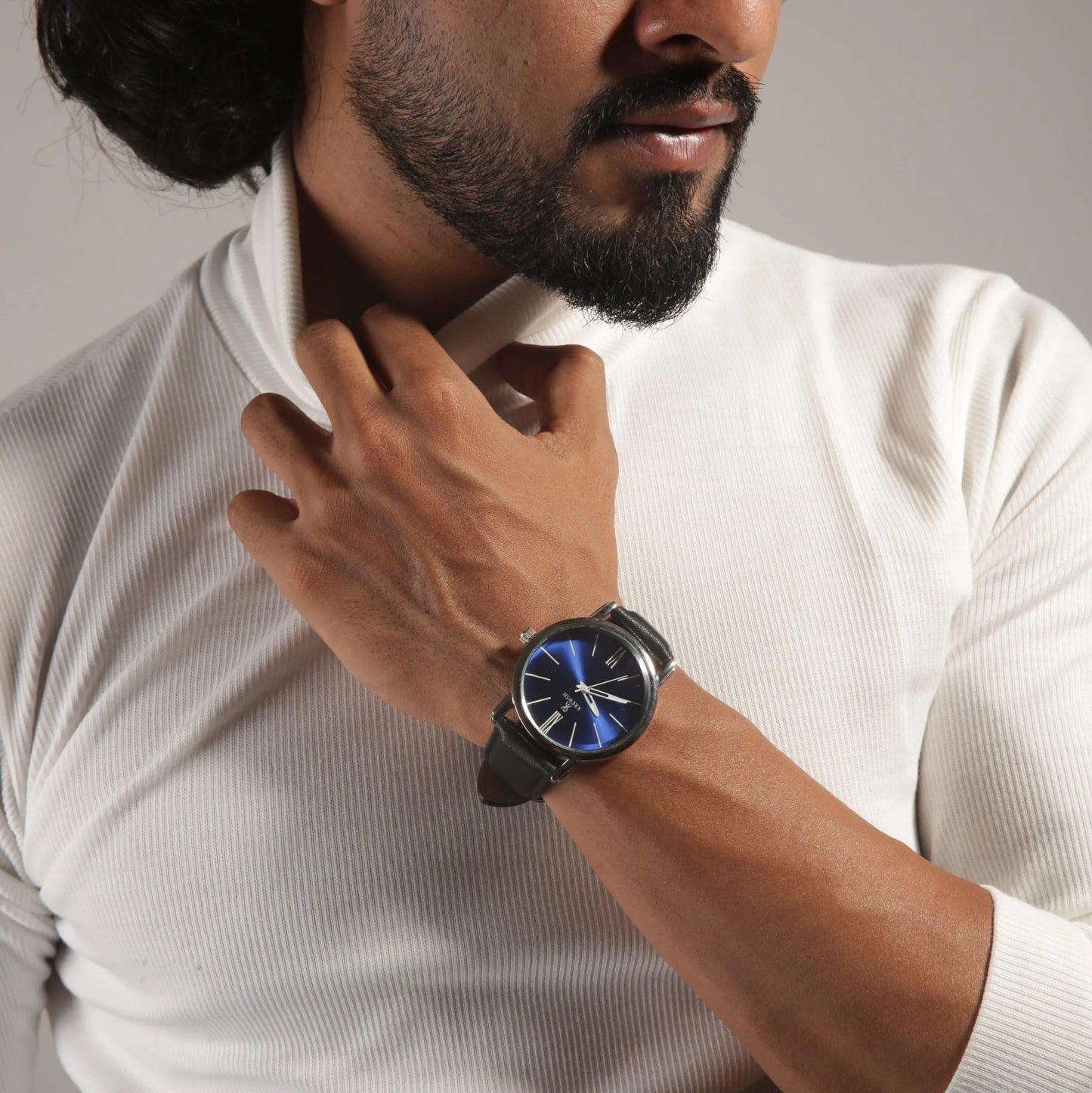 "Blue Standard" Men's  Analog Watch